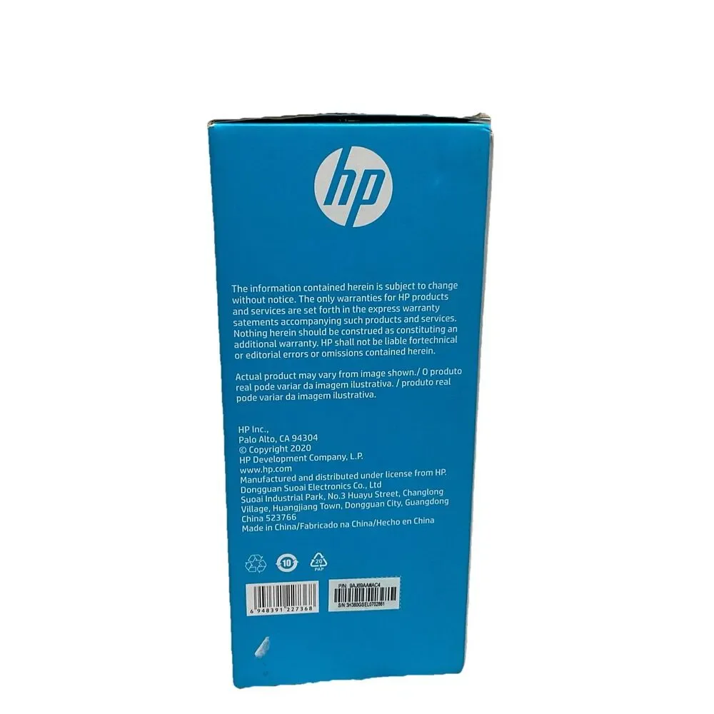 HP H360GS Over-the-Ear Headphones with with Noise Cancelling Microphone - Black